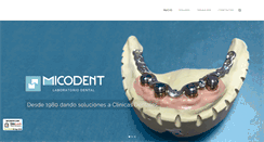 Desktop Screenshot of micodent.com